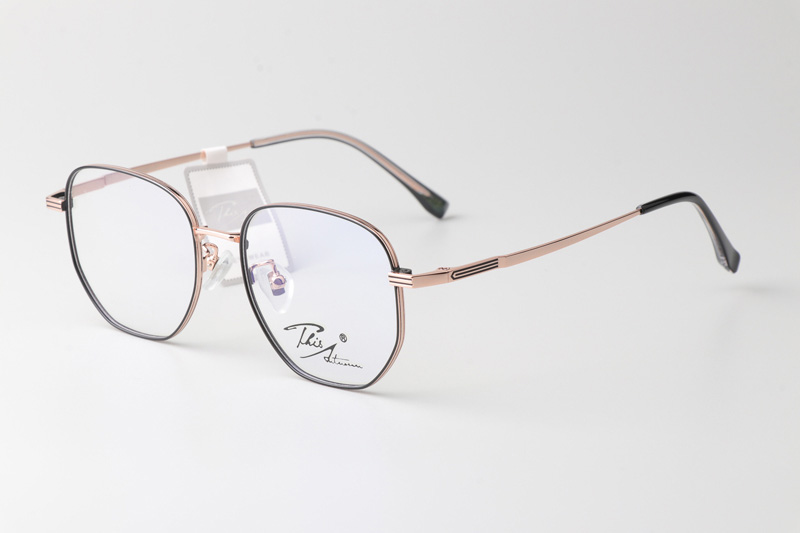 SS98812 Eyeglasses Black Rose Gold